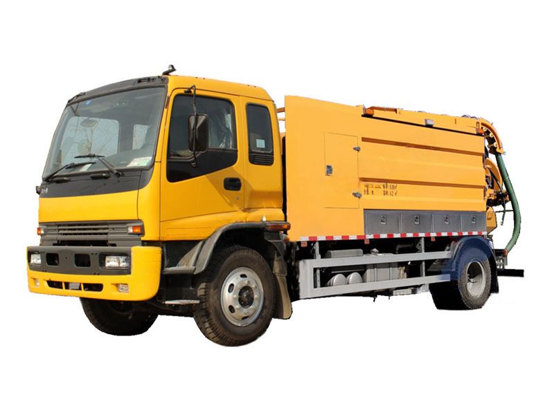 Qingling FTR Combined Jetting Suction Truck