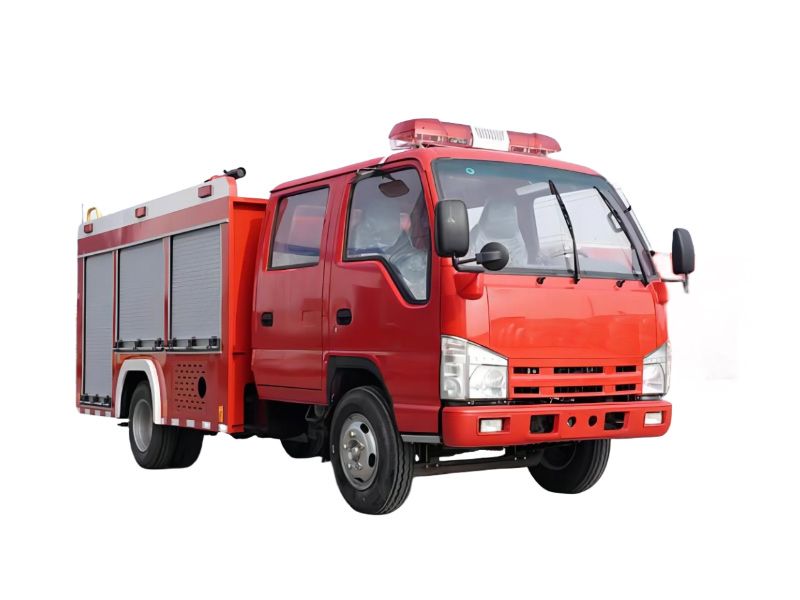 Qingling isuzu 2m³ fire engine