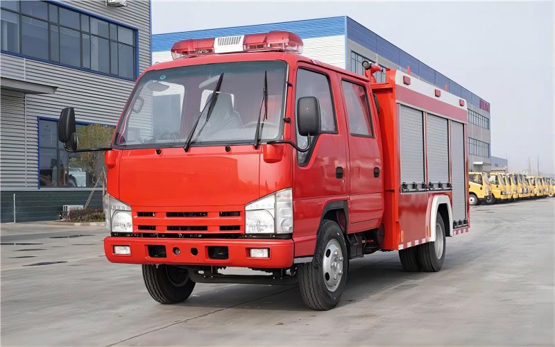 Qingling isuzu 2m³ fire engine