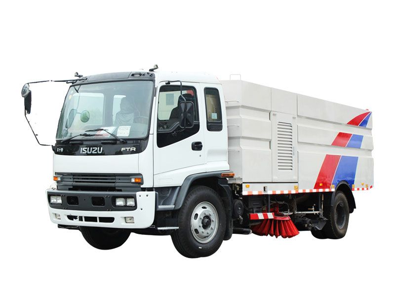 Isuzu Truck Heavy Duty Airport Vacuum Road SweeperTruck