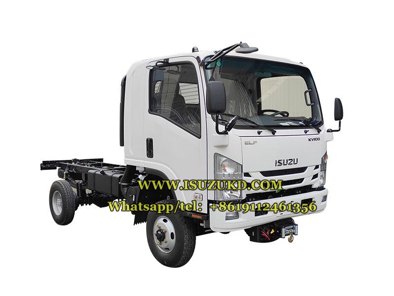 ISUZU KV100 4WD modification with winch function