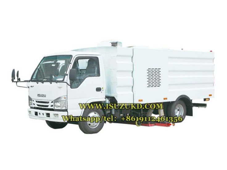 Isuzu merchnical sweeper truck
