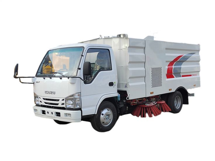ISUZU small sweeper truck