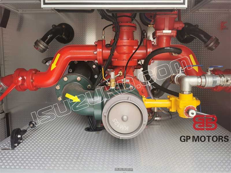 ISUZU FTR foam tender fire truck ISUZU FTR foam tender fire truck