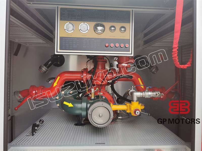 ISUZU FTR foam tender fire truck ISUZU FTR foam tender fire truck