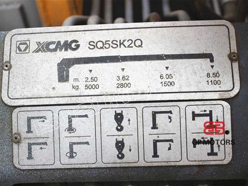 lsuzu 5 Ton Boom Crane Truck