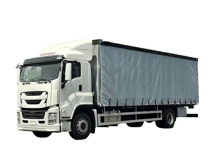 ISUZU GIGA 15 TON VAN BOX TRUCK WITH SIDE CURTAIN