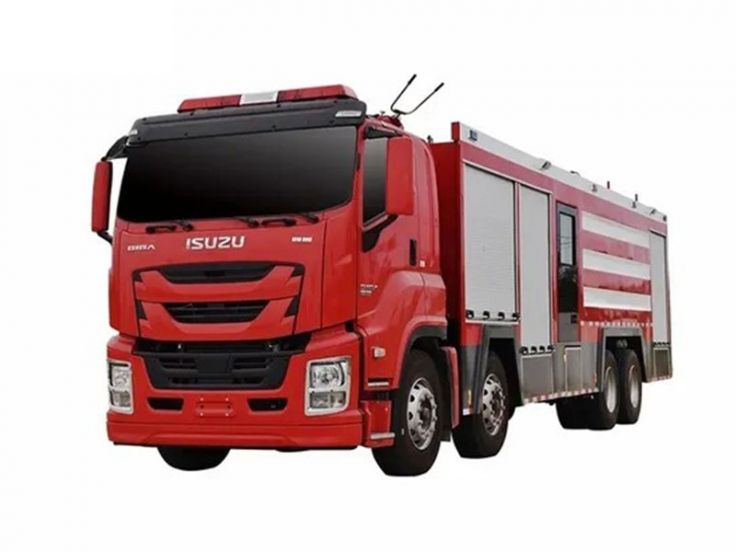 Isuzu Giga Stainless Steel Foam Tank 18000 Liter Water Tanker Japan Fire Truck