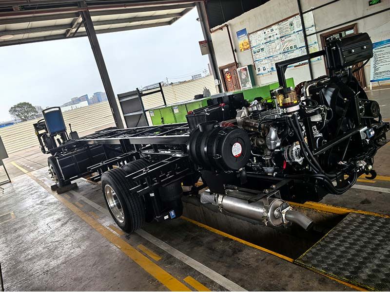 Rear Engine Bus Chassis - Ideal for School, Coach, and Transit Buses