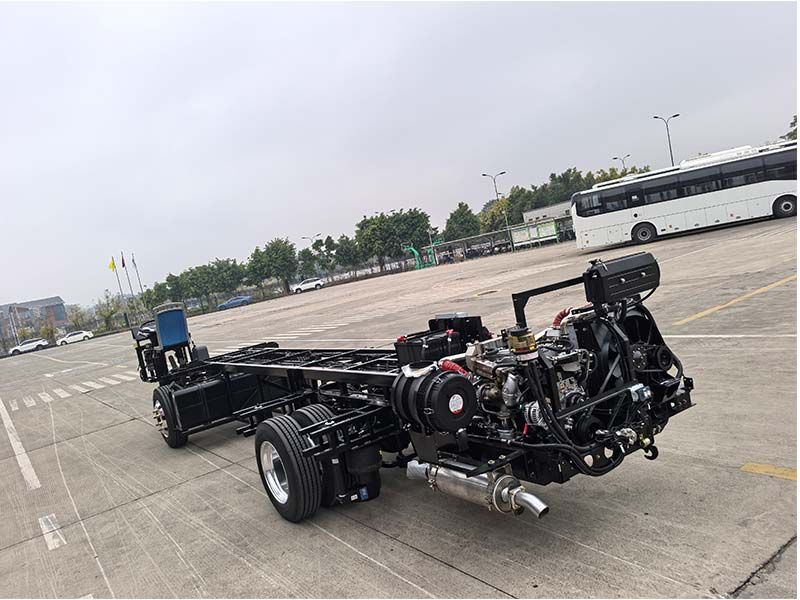 Rear Engine Bus Chassis - Ideal for School, Coach, and Transit Buses