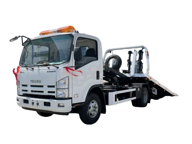 isuzu Kv600 4-Ton Wrecker Turck (LHD) 130HP One to Two Trailer