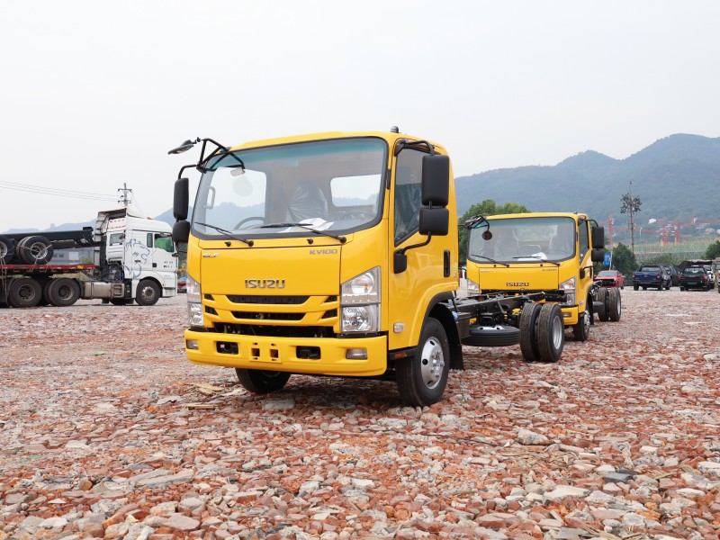 Best-Selling New Light Commercial Vehicle High-Quality Cabin Chassis Diesel Fuel  4x2 Drive Left-Hand Steering
