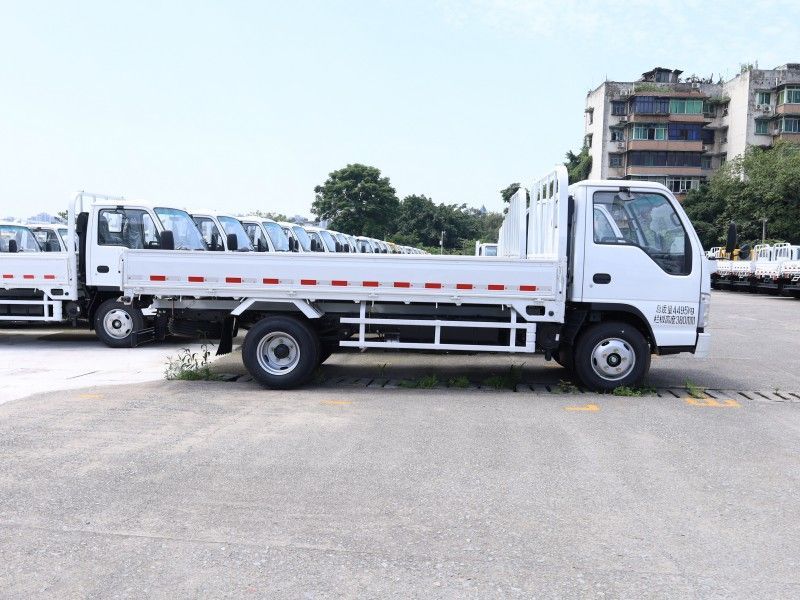 2-5 Ton Isuzu 100P 4X2 Light Cargo Van Truck with Single Cabin