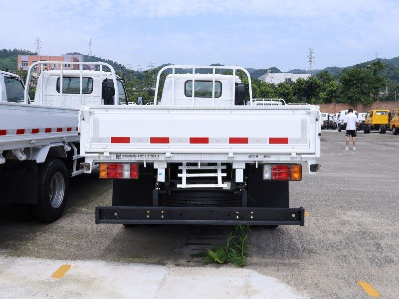 2-5 Ton Isuzu 100P 4X2 Light Cargo Van Truck with Single Cabin