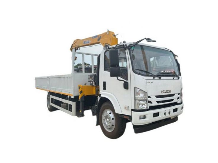 Isuzu KV100 Straight-Boom Crane Truck: A High-Efficiency Hoisting Solution for Logistics and Construction