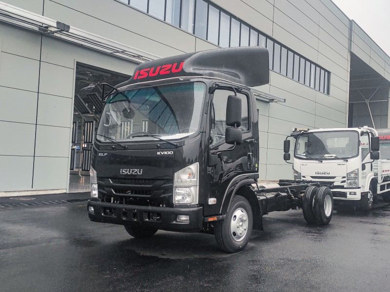 Isuzu KV100 Chassis: A Dependable Foundation for Commercial Customizations, Engineered for Heavy Load-Bearing Capabilities