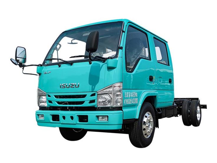 Isuzu 100P Double Cab Chassis: Versatile for Municipal Operations and Urban Deliveries