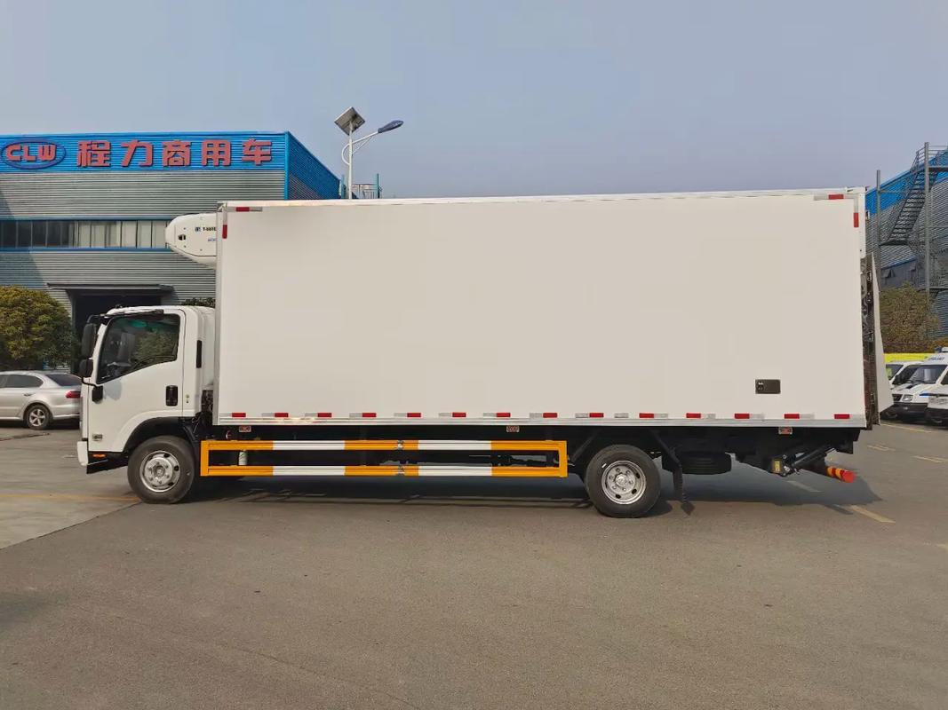 QINGLING ISUZU ELF 5Ton Mini Truck Refrigerated Trucks 4x2 Refrigerator Truck for Meat and Fish Transport