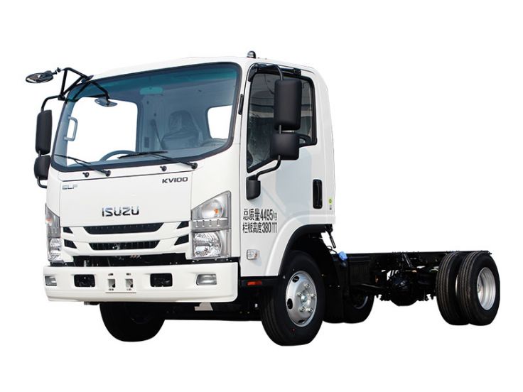 ISUZU NKR KV100 Light Commercial Vehicle Chassis Truck Diesel Fuel 4x2 Drive Wheel Left Steering