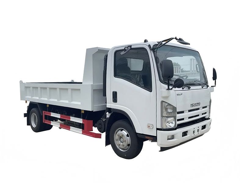 Isuzu KV100 NKR dump truck for transporting cement and river sand