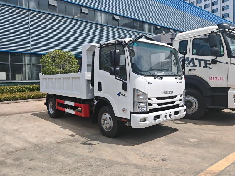 Isuzu KV100 NKR dump truck for transporting cement and river sand