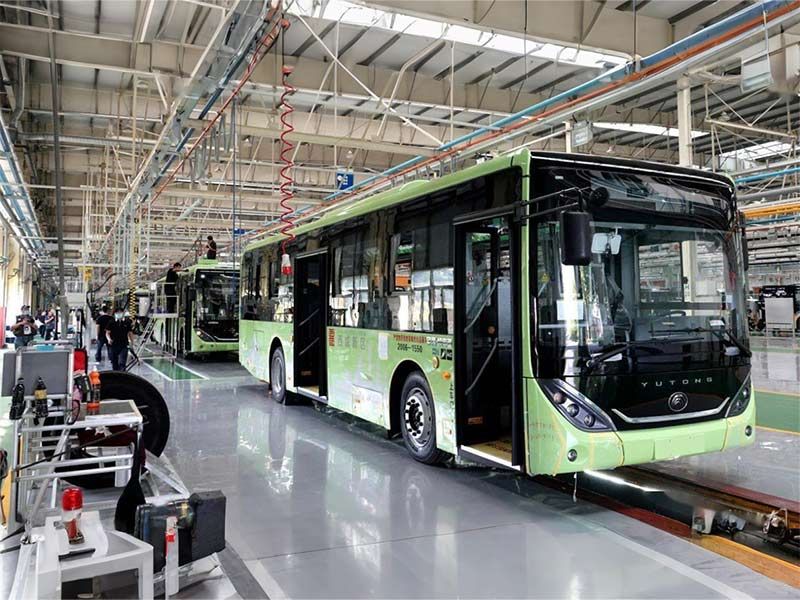 Bus assembly line - passenger vehicle production line