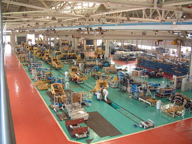 Engineering vehicle assembly line - construction machinery assembly line
