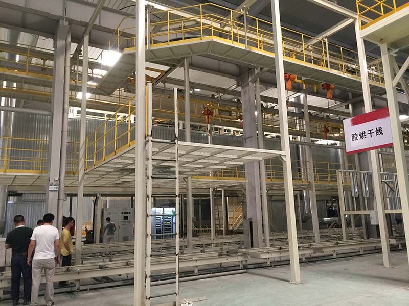 Automotive painting production line