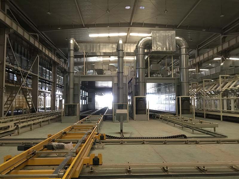 Automotive painting production line