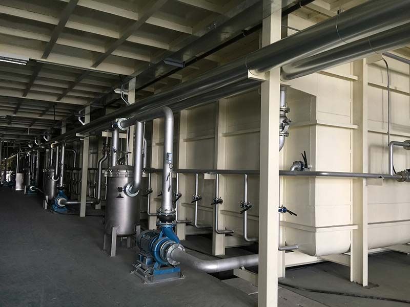 Automotive painting production line