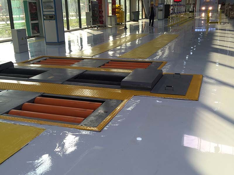 Automotive testing production line