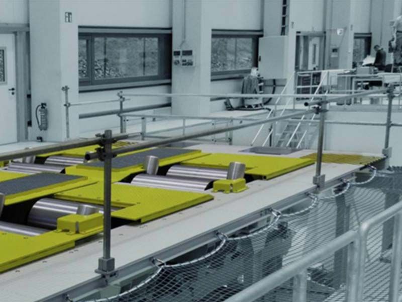 Automotive testing production line