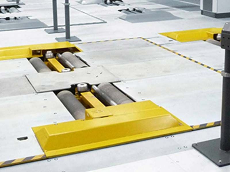 Automotive testing production line