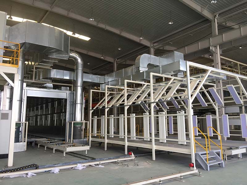 Automotive testing production line