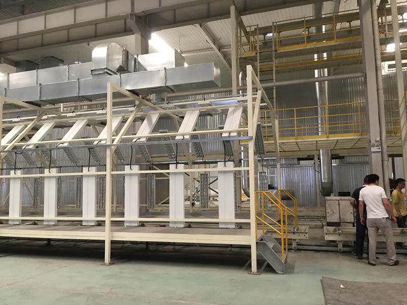 Automotive testing production line