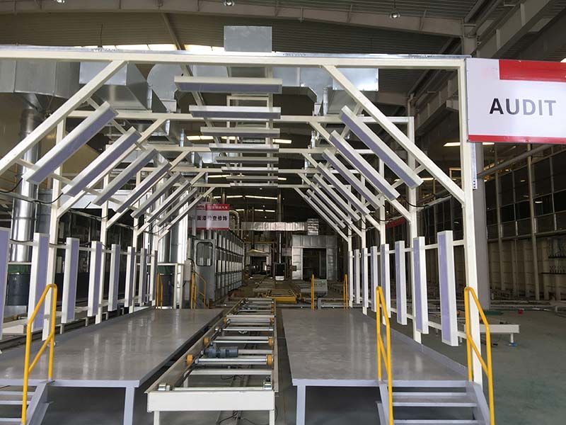 Automotive testing production line