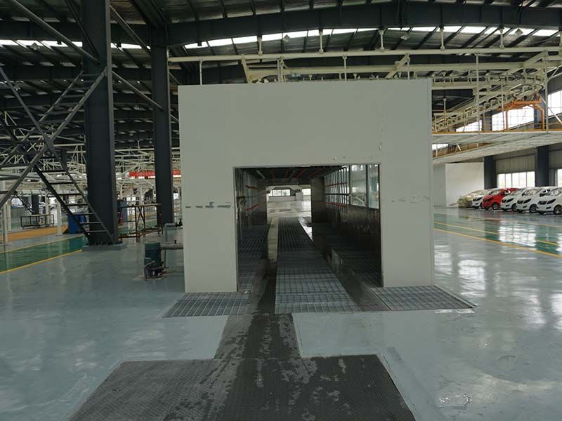 New energy electric light truck chassis assembly line