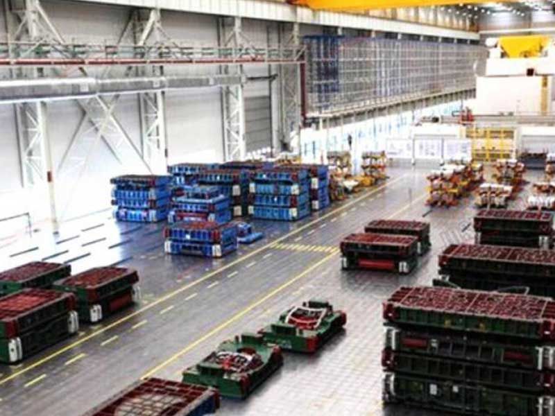 Automotive stamping production line