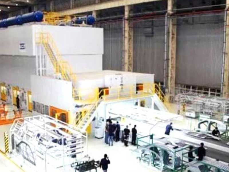 Automotive stamping production line