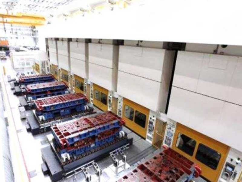 Automotive stamping production line