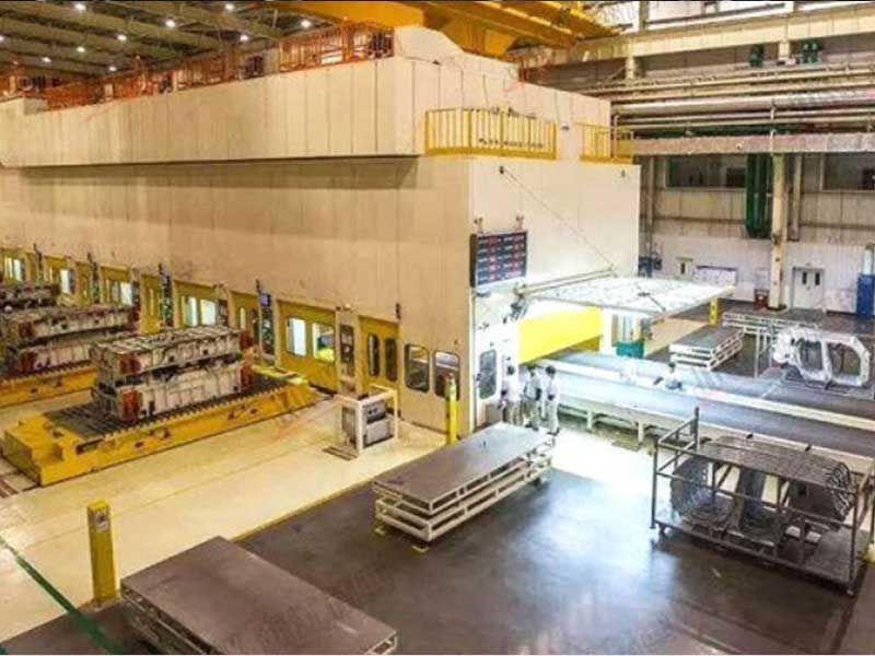 Automotive stamping production line