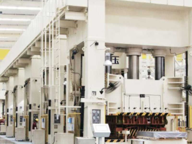 Automotive stamping production line