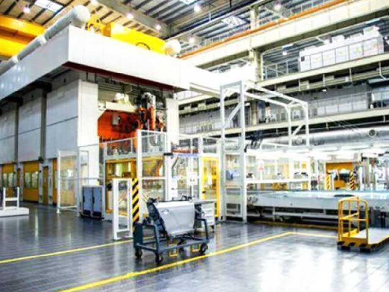 Automotive stamping production line