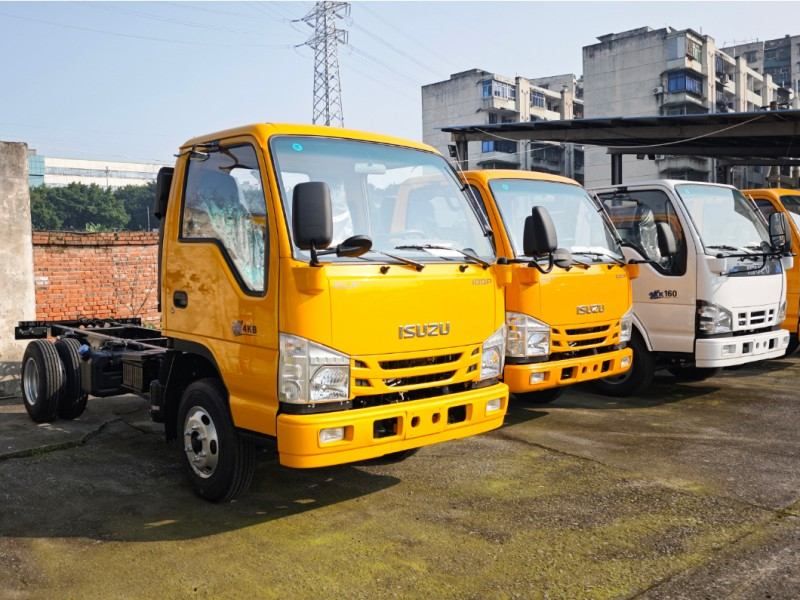 100p Nkr 4X2 Diesel Type Chassis Cargo Truck Chassis for Isuzu