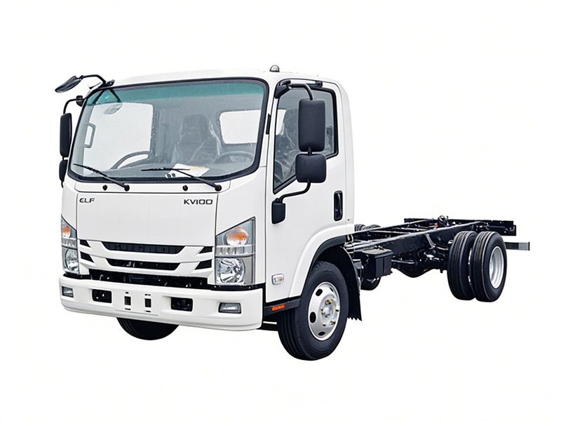 Hot Sale for ISUZU KV100 Chassis Single Cabin Medium-Duty Truck Diesel Fuel 4x2 4x4 Drive Wheel Options Euro 2 Euro 5 Emission