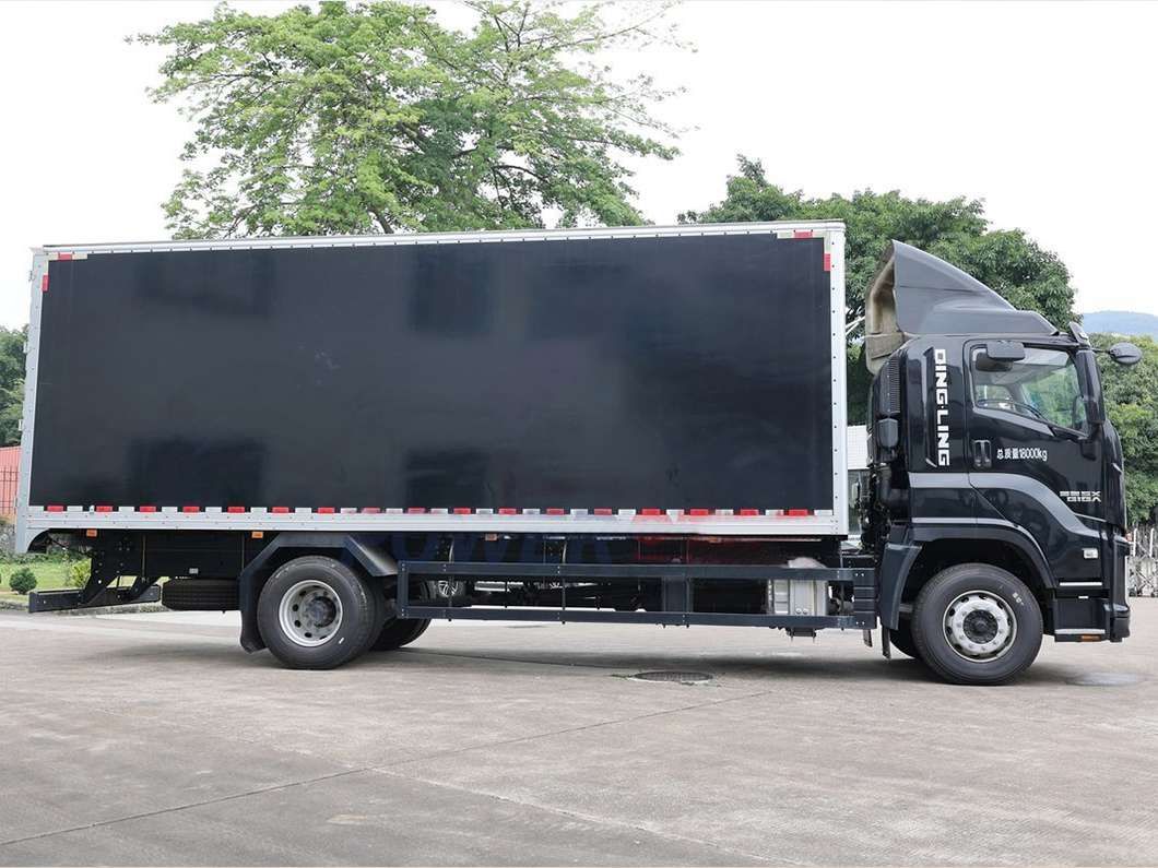 Qingling GIGA box van trucks