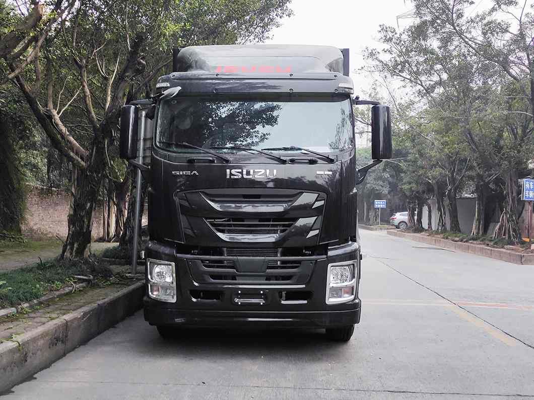 Qingling GIGA box van trucks